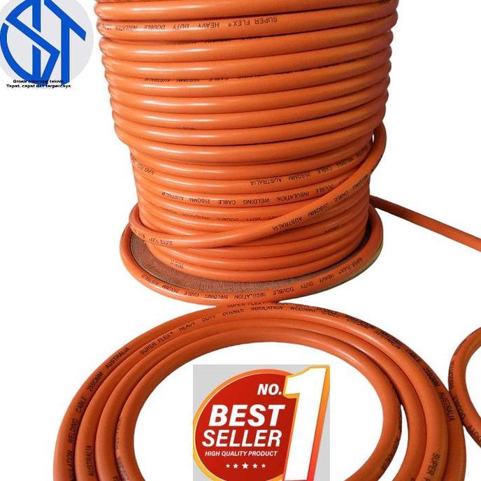 Promo KABEL LAS SUPERFLEX 25 SQMM.WELDING CABLE DOUBLE INSLUATION ORIGINAL Diskon