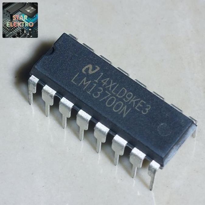 LM13700N DIP-16 TANCAP LM13700 LM 13700 13700N IC DUAL OPAMP AUDIO SE27