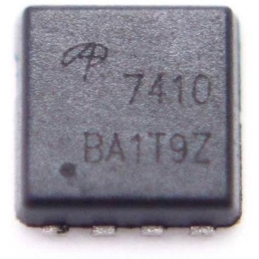 7410 QFN-8 SMD 7A10 AO AON7410 AO7410 MOSFET N-CHANNEL 24A 30V IC N7410 KOMPONEN FET 741O SE27
