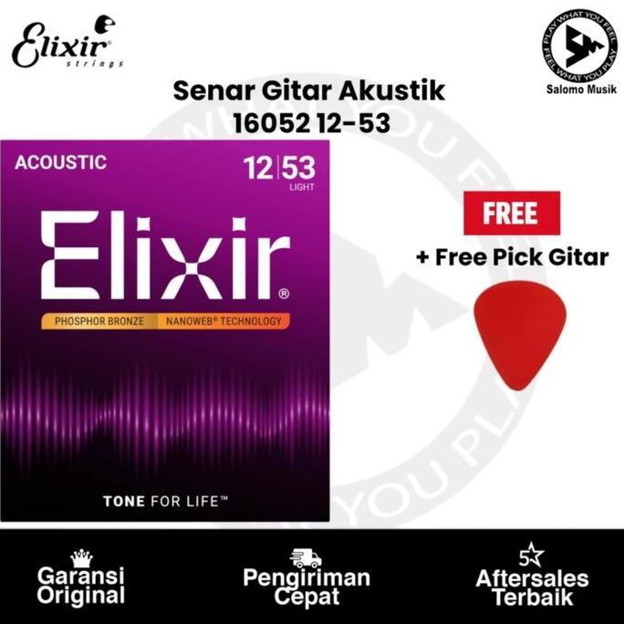 Senar Gitar Akustik Original Elixir 16052