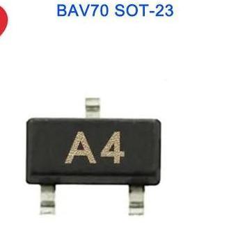 BAV70 A4 SOT-23 DIODA 215MA 85V SMD DUAL SWITCHING DIODE BAV70LT1G SE27