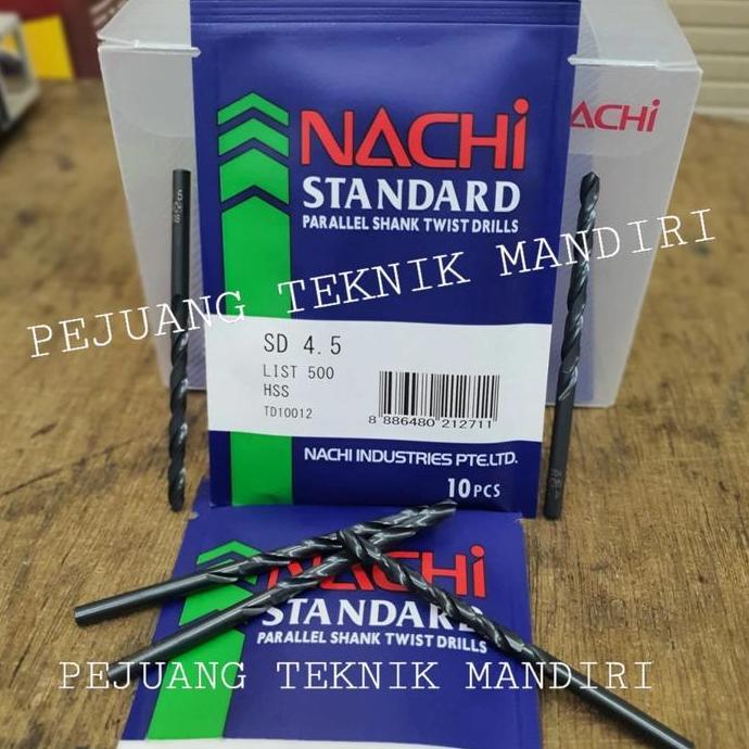 Power- Mata Bor Besi Nachi 4.5Mm / Matabor Nachi 4.5 Mm Nachi