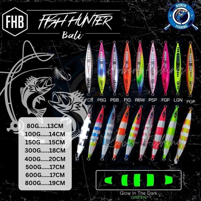 Metal Jig Fish Hunter Bali 600gr