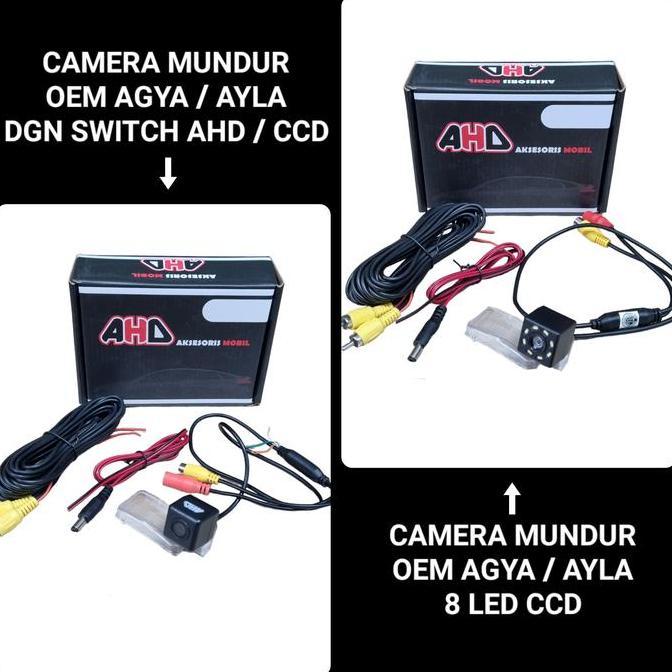 AHD CAMERA MUNDUR / REAR CAMERA OEM TOYOTA AGYA DAN DAIHATSU AYLA