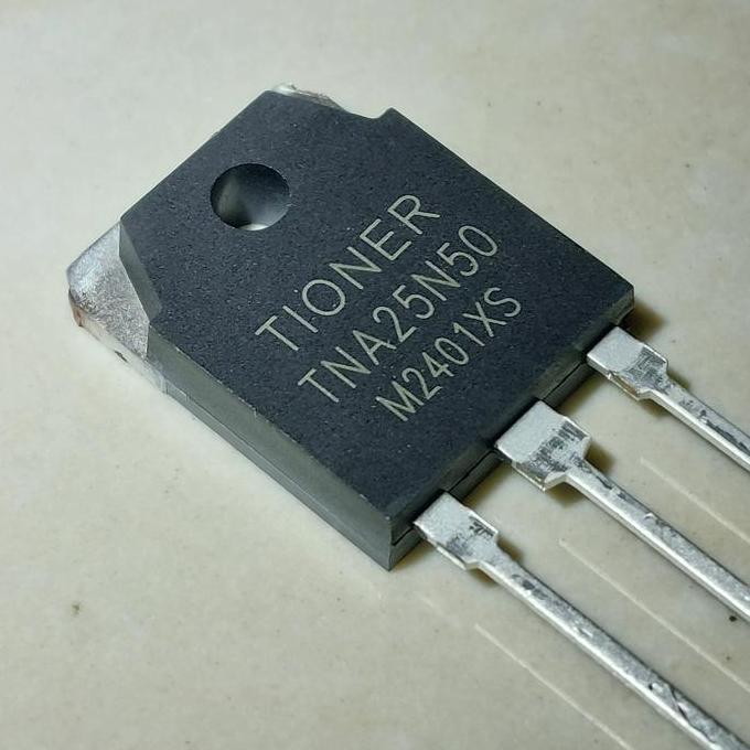 TNA25N50 TO-3P TIONER TNA 25N50 MOSFET 25A 500V MESIN LAS RHINO FET SE27