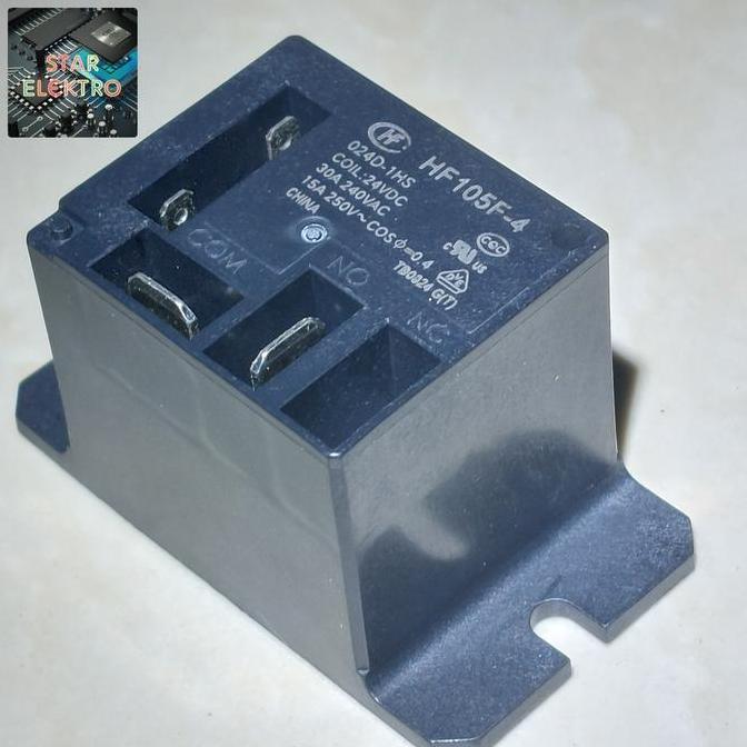 RELAY HF105F-4 HF 105F-4 JQX-105F-4 24VDC COIL 24 VOLT DC 024D-1ZS SE27