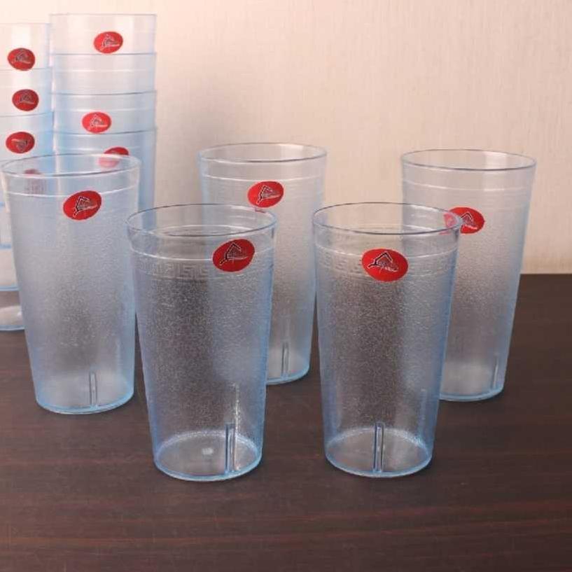 6 Pcs/12 Pcs Gelas Alexis  Ukuran 400 Ml/600 Ml,Gelas Mika Alexis