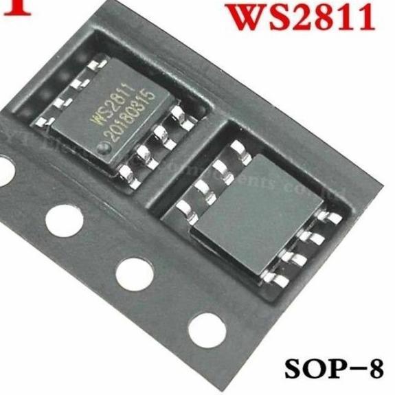 WS2811S WS2811 2811 IC SMD LED RGB DRIVER SWITCHER WORLDSEMI SOP-8 SE27