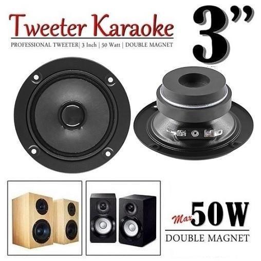 Tweeter Double Magnet 3 inch Tweter 8 Ohm Max 50W 3inch Model BMB Twiter Audio Driver Speaker