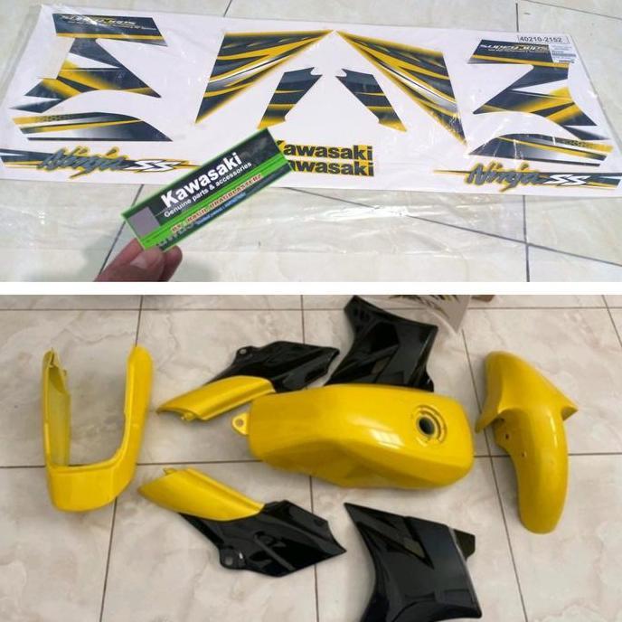 Promo full cover body full body set ninja ss kuning original Diskon
