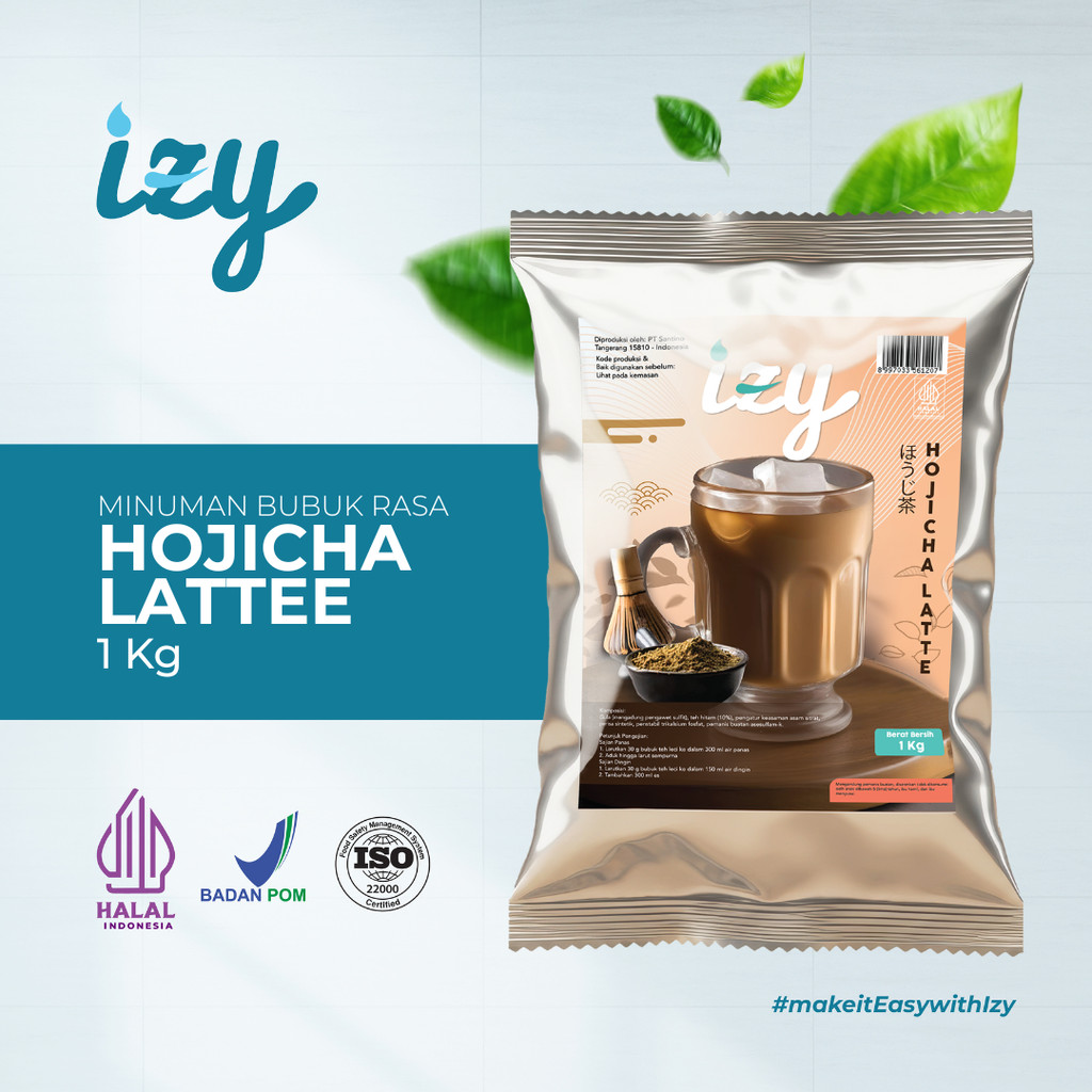 Izy Powder Drink Hojicha Latte
