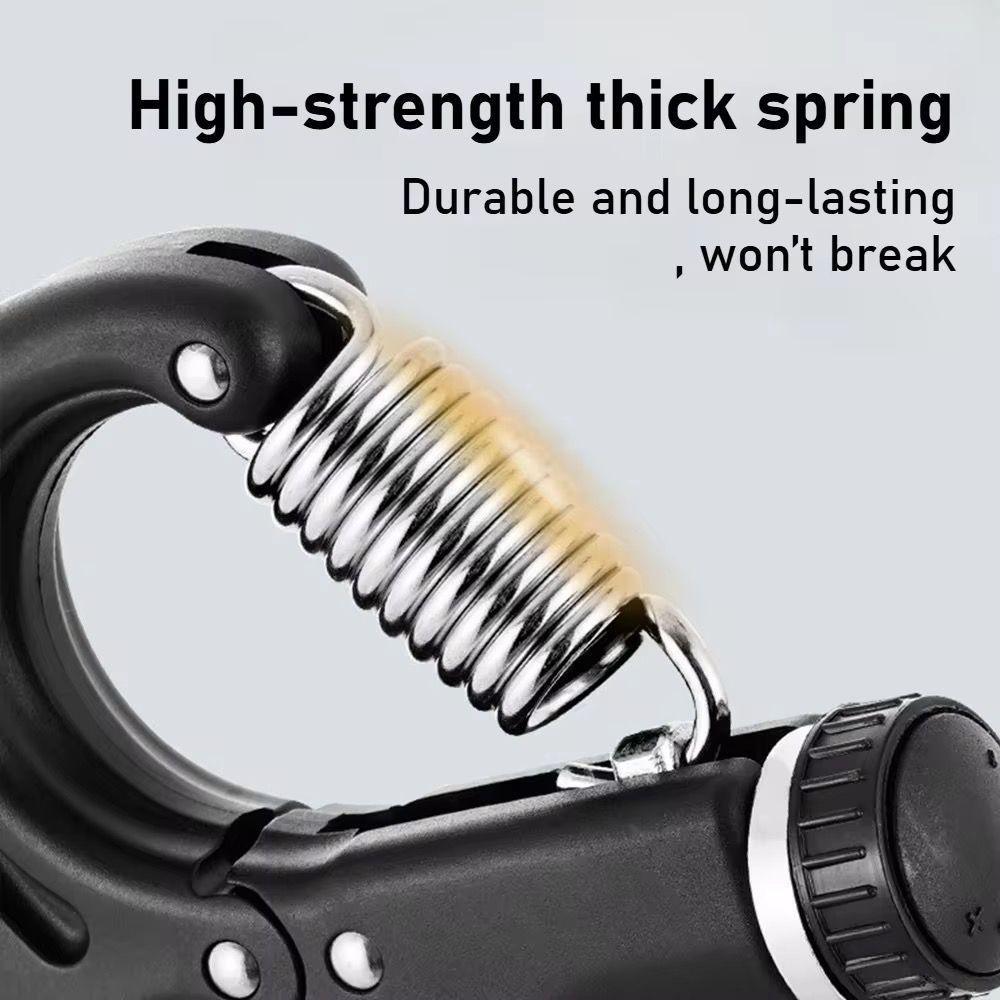 Handgrip Hand Grip Adjustable 10-100Kg Hitung Otomatis With Counter 10 - 100 Kg