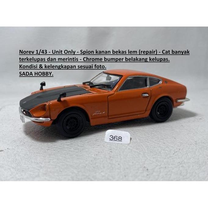 NOREV 1/43 NISSAN FAIRLADY Z432 ORANGE UNIT ONLY SHOBBY