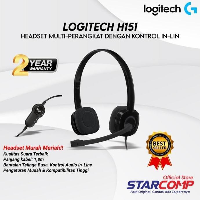 Logitech H151 Stereo Headset H 151