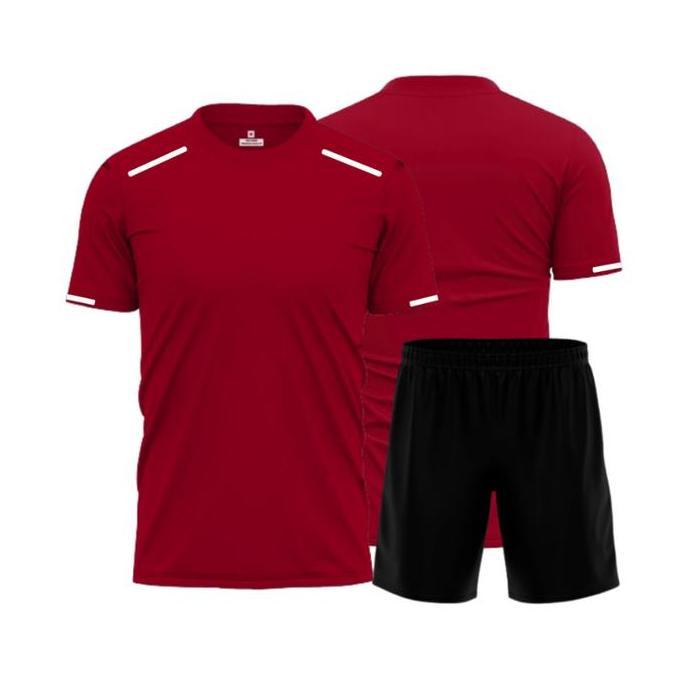 VOLNEX SPORT Setelan Tshirt Baju & Celana Jersey Dry Fit Milano SET Olahraga Bola Futsal Volly SETOB