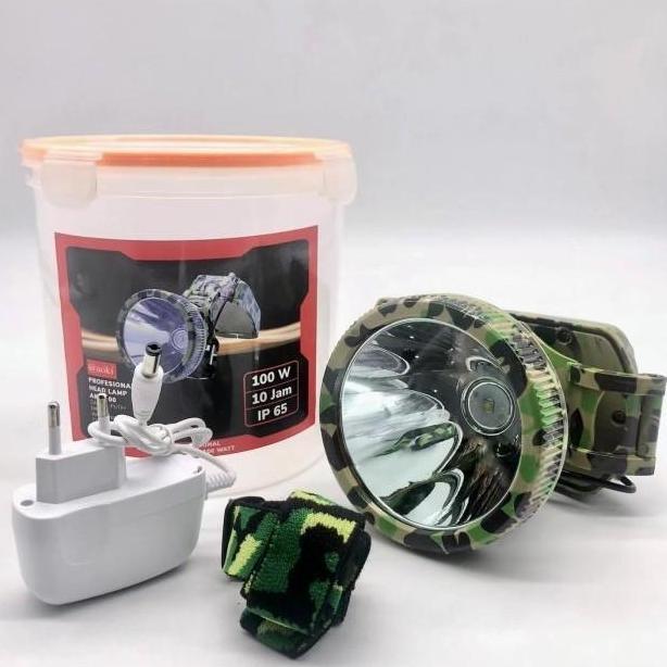 SENTER KEPALA/HEADLAMP AOKI AK-S100 CAHAYA 100W PROFESIONAL HEADLAMP AATE