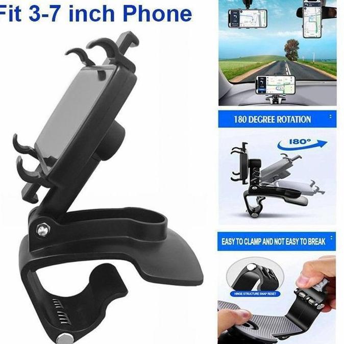 JEL HOLDER MOBIL HD-35 CAR HOLDER HP SPION HD35 HOLDER HANDPHONE 360