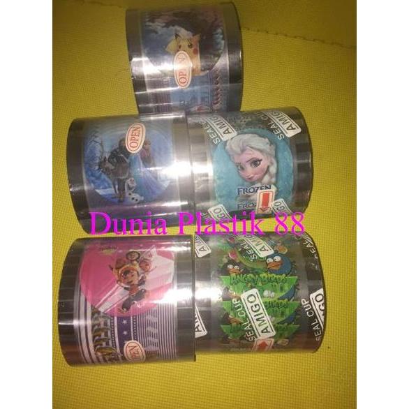 Mini- @1300 Cup Lid Cup Sealer Seal Tutup Gelas Kantong Plastik Press Roll
