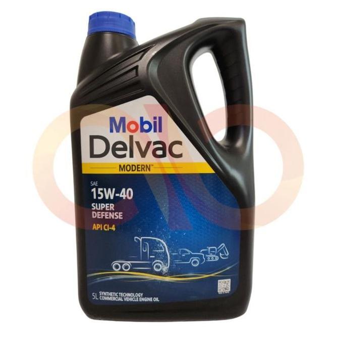 Mobil | Oli Mobil Mesin Modern Diesel Delvac 15W-40 5 Ltr