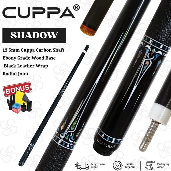 Cuppa Lone Shadow CU-09 Ebony | Stick Billiard Premium - Ryto BL