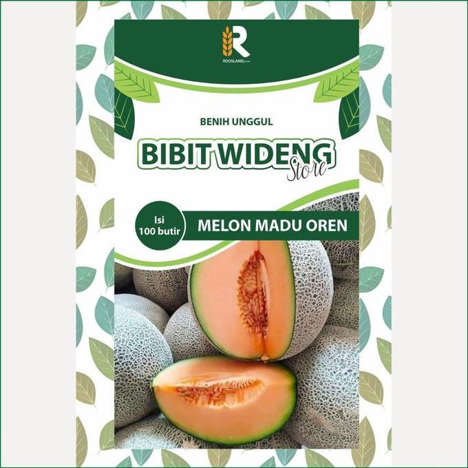Parque - ( 100 Benih ) Melon Madu | Melon Oranye | Melon Madu Daging Oren