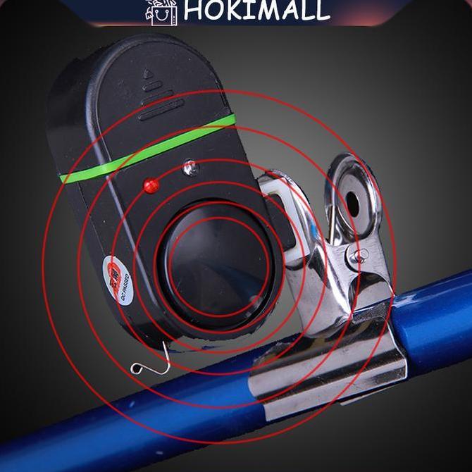 BLANCHENAM Alarm Pancing Indikator Pendeteksi Ikan Baterai Fishing Alarm