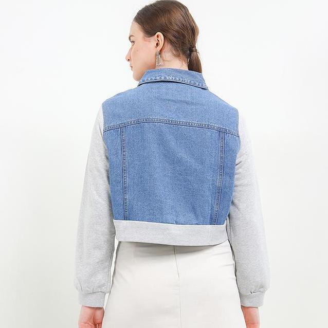 Hush Puppies Jaket Denim Wanita PP FANSI Medium Blue