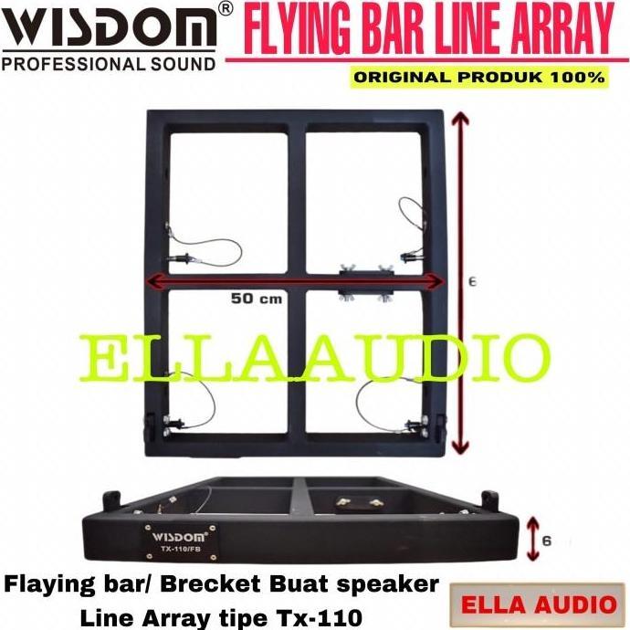 Flying Bar Line Array Wisdom TX110 Brecket Gantung Untuk Wisdom Tx-110