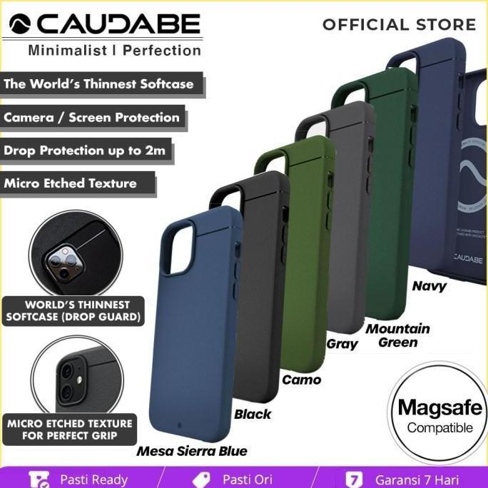 Original Caudabe Sheath Case Compatible For iPhone 13 Pro Max 13 Pro 13 Mini Casing