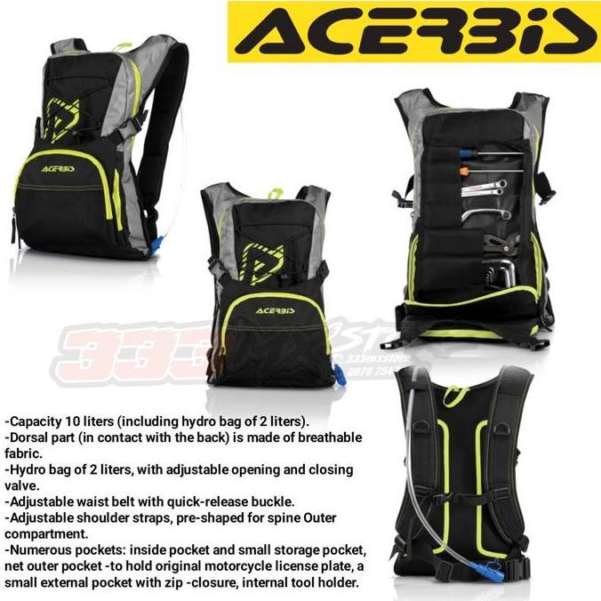 HYDROBAG ACERBIS. HYDROPACK ACERBIS TAS ACERBIS LEATT FOX TLF