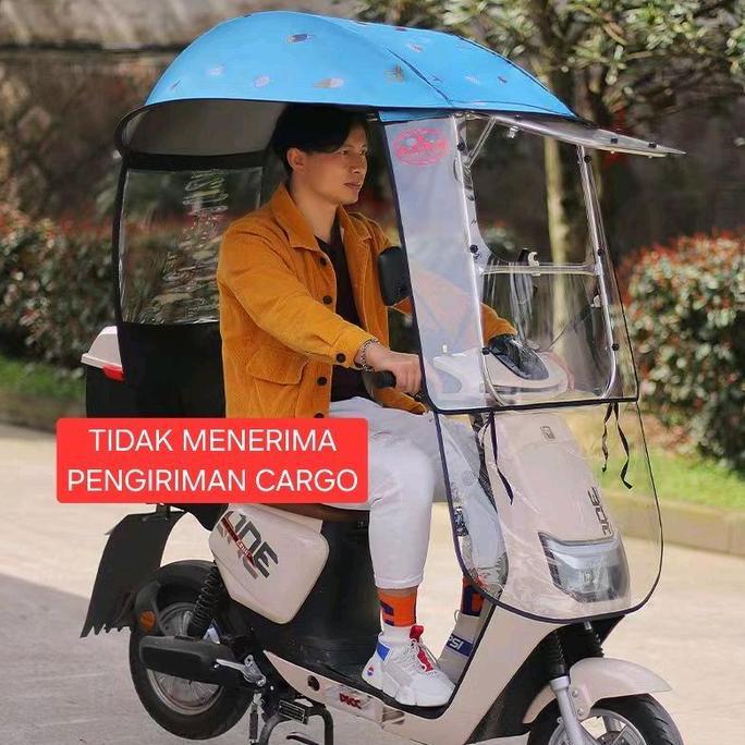 Kanopi Motor Payung Motor Anti Hujan Anti Panas