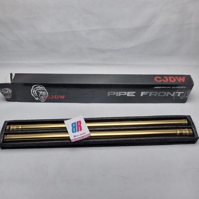 BAMBU SHOCK DEPAN GOLD KAWASAKI NINJA R SS CJDW RACING AS 33MM