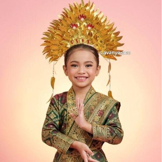 Mahkota Suntiang Melayu/Padang/Minang Anak Dewasa