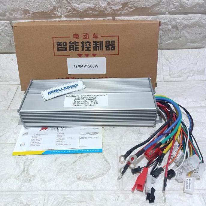 Controller Bldc 72V 84V 1500W Motor Brushless Motor Listrik