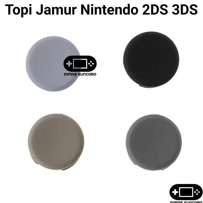 Topi Jamur Nintendo 2DS 3DS cap analog thumbgrip nintendo new 2ds 3ds old xl ll