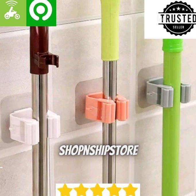 ANI (5pcs) Holder Broom Mop Stick-On ORIGINAL