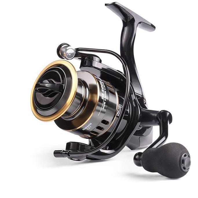 reel pancing besi 10 kg drag fishing reel HE seri metal  laut