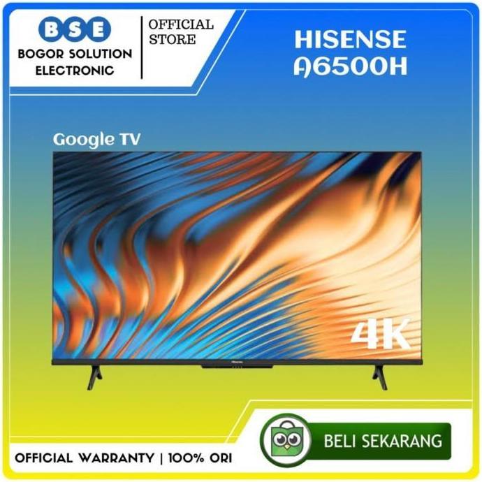 Allthebest- Android TV Google 65 Inch Promo TV Hisense 65 Inch 4K 65A6500H 65''
