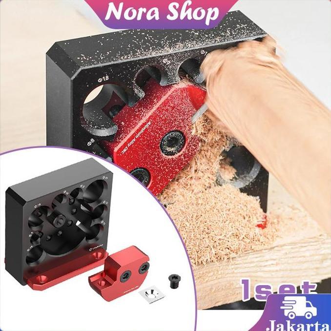 TSE Alat Pembuat Dowel Dowel Maker Aluminium CNC Alat Dowel Kayu Manual