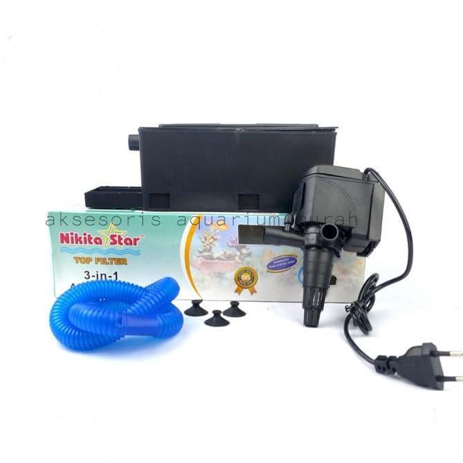 Nikita Star NS 333 NS333 NS-333 top filter atas 3 in 1 aquarium aquascape