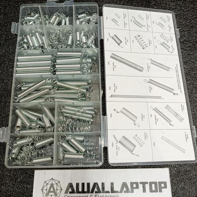 200Pcs Spring Gas Spring Per Pegas Per Tarik Coil Spring Kit 200 Extension