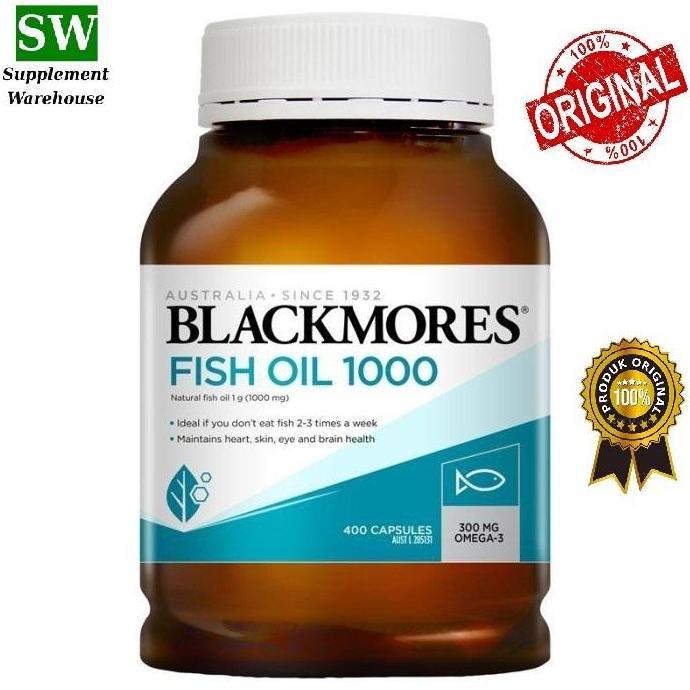 Blackmores Fish Oil 1000 mg Omega 3 - 400 caps