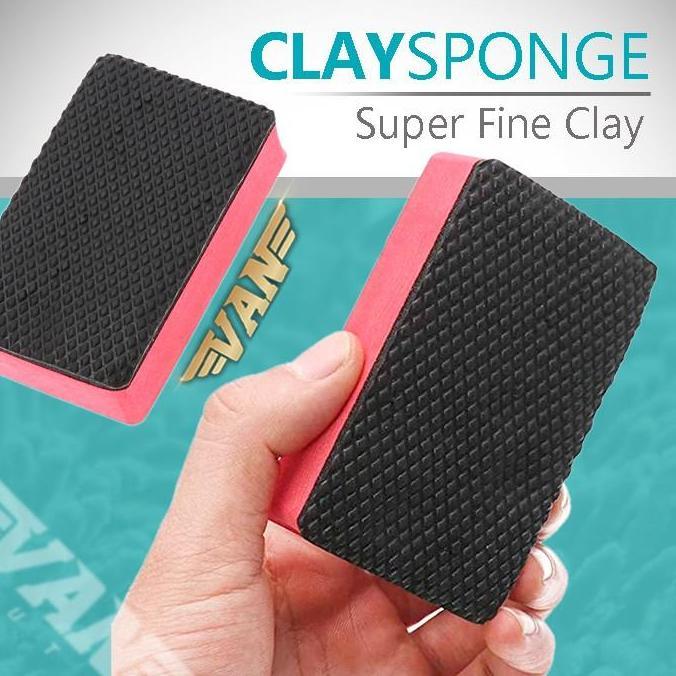 Limpeza - Clay Sponge Pad / Magic Clay Bar/ Spon Clay Bar