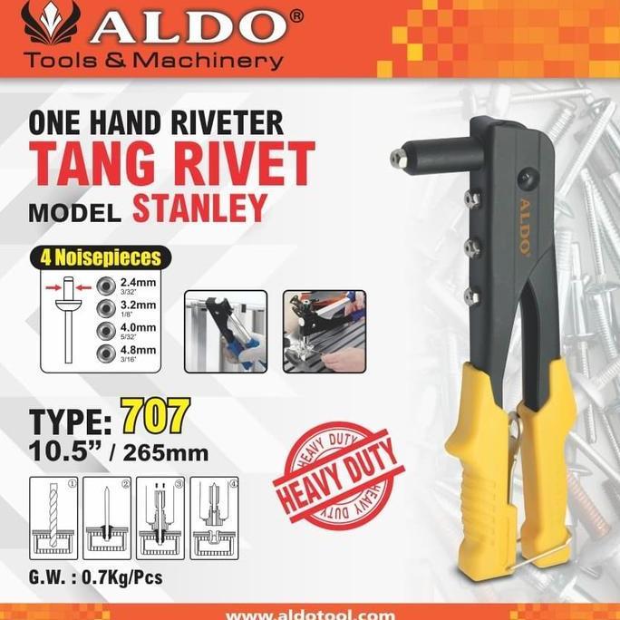 TANG RIVET ALDO 10.5 INCH - TYPE 707