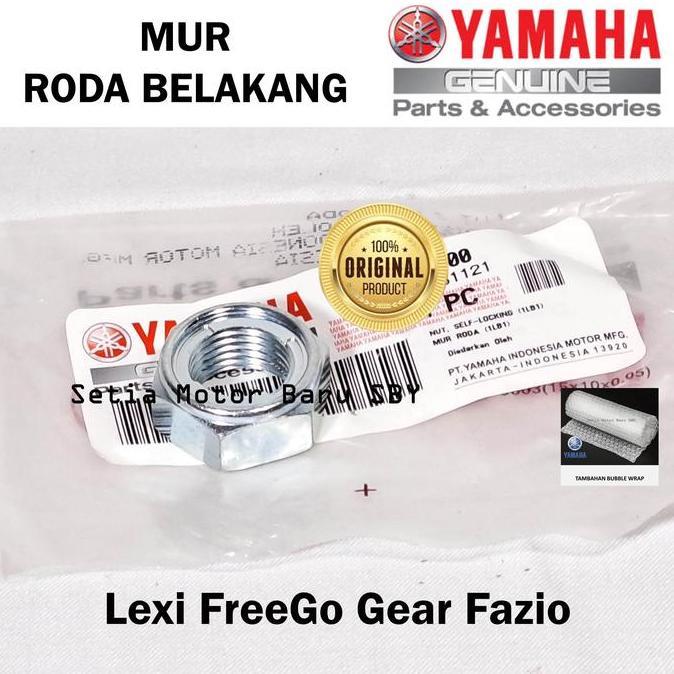 Mur Roda Belakang Lexi FreeGo Gear Fazio Yamaha Surabaya