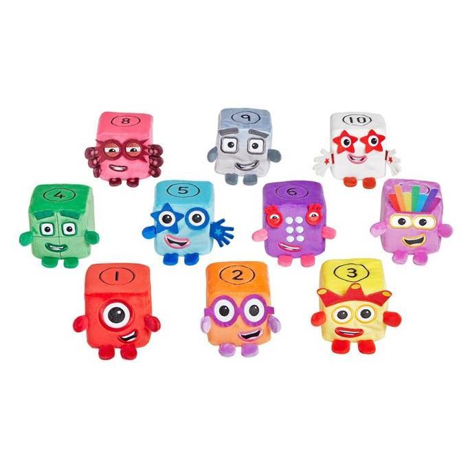Mini Blocklets Numberblocks Soft & Squishy Cubes 110