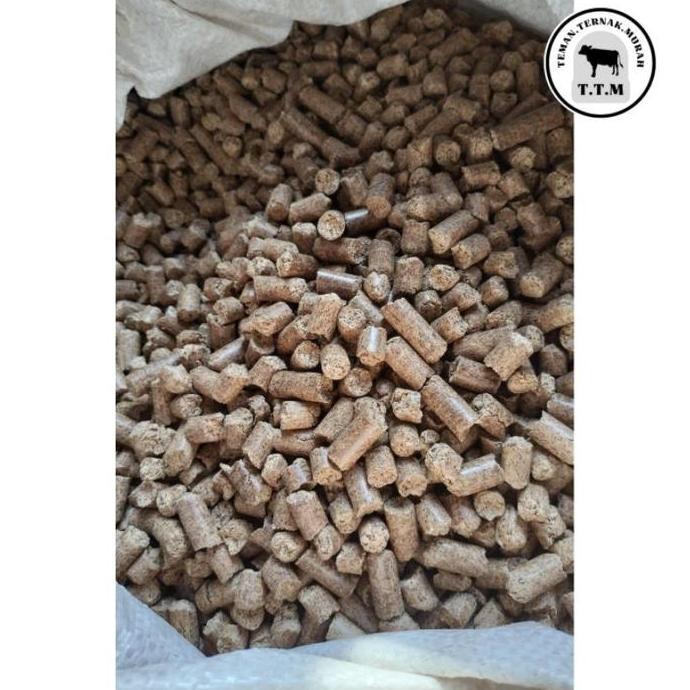 Original Pelet Wilmar 25 Kg - Pelet Sawit Wilmar - Pelet Pakan Sapi Kambing - Pelet Penggemukan Sapi