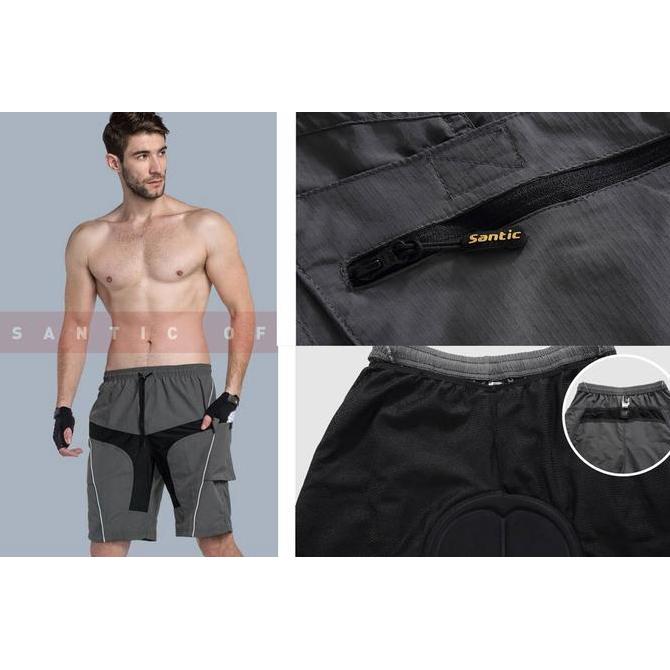 Celana Sepeda MTB Santic - Santic Loose Cycling Pant C05017