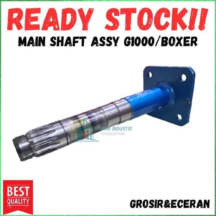 ORIGINAL | main shaft traktor g 1000/boxer, as roda traktor g 1000/boxer, poros utama traktor g 1000