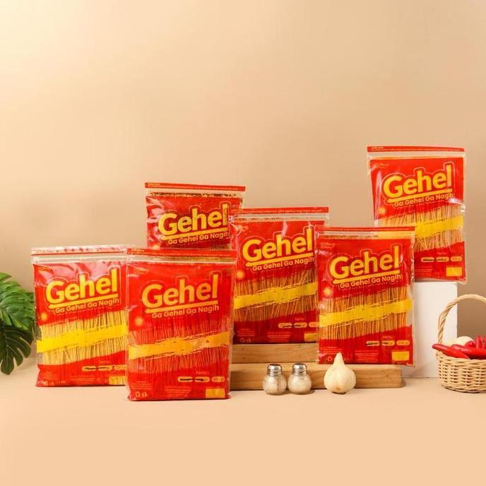 [BELI LOKAL] MIE LIDI GEHEL 125gr dan 200gr - Makanan Ringan,  Food Noodles Goreng Instan Pedas Nagi